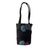 Bolsa Cilíndrica de Tecido Dinastia Tang e Song, Acessórios para Cerimônia do Chá, Bolsa Portátil para Exterior, Bolsa de Armazenamento para Conjunto de Chá, Bolsa de Viagem Tote