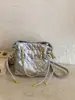 Bolso de Cadena Romboidal Moda Primavera Bolso de Mujer 2026 Estilo Nuevo Bolso Cubo Simple Versátil Bolso de Hombro Cruzado