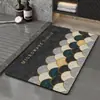 Alfombrilla de suelo para baño del hogar, Alfombrilla suave de tierra de diatomeas para la entrada, Alfombrilla antideslizante absorbente de agua para la puerta del baño, Alfombrilla para la puerta del inodoro