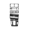 Adequado para BMW BMW velho 3 série E46 fibra de carbono freio de mão mudança de controle central tampa decorativa tampa lateral quadro adesivos