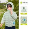 Novedad 10% de descuento Colección de Chaquetas Ligeras de PlumasChaqueta Corta para Niñas Dudu Engrosada de Invierno para Niñas