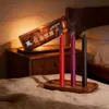 Vela de baja temperatura para entrenamiento sexual Dichen, juguetes sexuales para adultos para coquetear en pareja, paquete de 3, vela de tres colores roja, morada y negra.