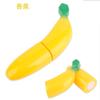 Quebra-cabeça infantil casa de brincar simulação pode ser descascado frutos do mar a granel corte música frutas e legumes brinquedos de cozinha atacado