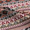 Tecido Jacquard Étnico de Yunnan Capa de Sofá Tecido para Almofada Saco Tecido Decorativo Toalha de Mesa para Restaurante Bar