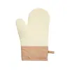 Luvas resistentes ao calor, silicone isolado e espessado, para fornos de cozinha, panelas de pressão, panelas de ferro e micro-ondas, resistentes a altas temperaturas, flexíveis de cinco dedos