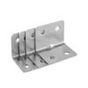 Suporte de Ângulo em Aço Inoxidável em L 90 Graus Peça de Fixação de Ângulo Reto Suporte Triangular de Ferro Reforçado Conector Universal 1.5mm