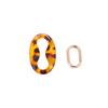 Hebilla de Cadena Acrílica Transfronteriza Estampado Leopardo Plástico DIY Accesorio Cadena para Bolso al por Mayor Estilo Dulce Cool