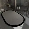 Tapete de Entrada para Suelo de Tierra de Diatomeas con Forma de Nube Transfronterizo, Absorbente de Agua, Secado Rápido, Antideslizante, Resistente a la Suciedad, Fácil de Cuidar