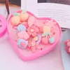 Anel Infantil Princesa Menina Fofa Diamante Sintético Elsa Desenho Animado Pedra Preciosa Menina Bebê Presente de Jardim de Infância