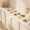 Mantel de Mesa Auxiliar de Dibujos Animados Alfombrilla Protectora para Encimera de TV Lujo Accesible Mantel de Mesa de Alta Gama Sin Lavado Anti-Suciedad Alfombrilla para Zapatero