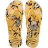 Chinelos Havaianas (mulheres) Slim Disney 39/0 Amarelo Caixa