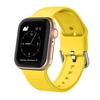 Adequado para Pulseira de Silicone Apple Iwatch 6ª Geração Adequado para Apple Watch SE Fivela de Metal Pulseira de Substituição de Cor Sólida
