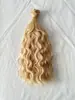 Peruca de Boneca de Algodão 25cm Cabelo Ondulado de Seda Macia com Gradiente de Onda d'Água para Bonecas BJD