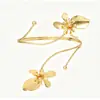 Pulsera de Brazo Metálica Brillante Transfronteriza Europea y Americana, Brazalete de Brazo Abierto de Ola de Moda de Nicho, Popular en Europa y América, Decoración de Brazo