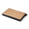 Portatarjetas metálico tipo push antirrobo cepillo blindaje anti-desmagnetización NFC billetera para hombre y mujer almacenamiento de tarjetas bancarias portatarjetas caja de tarjetas
