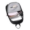 Mochila Executiva Transfronteiriça de Cor Sólida com Impressão de LOGO, Bolsa para Laptop de Viagem de Comércio Exterior, Mochila Estudantil Coreana da Moda