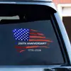 Pegatinas Populares Transfronterizas para Coche, Pegatinas Conmemorativas del 250 Aniversario Americano, Calcomanías para Ventana de Coche de Amazon, Pegatinas de Bandera de Águila
