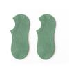 Calcetines de verano para hombre, finos, de color liso, combinables, de estilo sencillo, informales, de boca baja, de silicona, antideslizantes, de algodón.