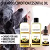 Set de Cuidado del Cabello de Comercio Exterior Transfronterizo, Champú, Acondicionador, Aceite Esencial para Mejorar el Cabello, Todo en Inglés