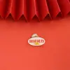 Gran Venta de Liquidación Broche de Dibujos Animados Sanrio Ballena Estrella de Mar Vida Marina Lindo Peluche Pin Decoración