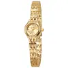 Reloj de Pulsera para Mujer Estilo Exquisito, Esfera Pequeña con Números Romanos Retro, Vacaciones de Verano