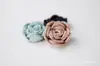 Venta al por mayor piel de ciervo terciopelo coreano flor accesorios para el cabello de joyería DIY 3cm
