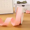 Cinta Mate de Poliéster-Algodón Coreano de 2.5cm Cinta para Accesorios de Cabello Hechos a Mano DIY Lazos Accesorios para Ropa Cinta para Ramo