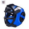 Capacete de Boxe para Adultos e Crianças, Proteção de Cabeça em PU para Luta, Muay Thai, Treinamento de Taekwondo, Máscara Facial Fechada, Capacete de Proteção Facial
