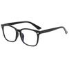 2022 nuevo anti-luz azul gafas para teléfono móvil fabricantes mayoreo damas montura grande lente plana luz azul gafas con montura