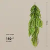 Helecho Colgante Estilo Bosque Techo Pared Verde Planta Decoración Enredadera Tipo Hilo Colgante de Helecho