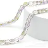 Cuentas de barril de 10 mm, cuentas de cristal electrochapado, cuentas de superficie cortada, accesorios de joyería para pulseras hechas a mano al por mayor de cristal
