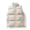 Fábrica de origem colete outono e inverno novo cor sólida jaqueta de algodão moderno casual quente sem mangas colete outerwear atacado para exportação