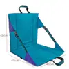 Silla Plegable Amazon Transfronteriza para Exteriores, Cojín Engrosado Anti-Suciedad, Conveniente para Camping, Silla para Conciertos con Respaldo, Asiento Impermeable para Gradas
