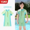 Traje de baño para niños para niños, traje de baño de dos piezas para niños mayores, traje de baño nuevo para adolescentes, traje de baño profesional para entrenamiento y bañador