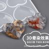 Essência de cor metálica de 12 cores, difusão automática 3D, cristal florescente AB, cola de renderização de pigmento, direto da fábrica