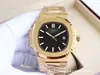 Reloj Nautilus 5711 Transfronterizo Rey de Acero Granada Reloj Mecánico Automático para Hombre Moda de Negocios Luminoso Al por Mayor