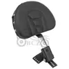 Acessórios para motocicleta são adequados para a série Harley Gliding Road King, encosto de motorista modificado com tachas no encosto