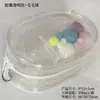 Bolsa Transparente de PVC a Prueba de Daños para Muñecas de Algodón, Bolsa de Exhibición de Viaje a Prueba de Polvo, Bolsa para Muñeca de 10 cm, Bolsa Transparente de Peluche