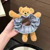 Lindo y Dulce Lazo para el Cabello con Forma de Flor, Cuerda Creativa de Esponja para Moño, Accesorio para el Cabello con Diseño de Nicho, Estilo de Dibujos Animados