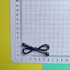 Polo Laço Clássico Vermelho Rosa Rosa Acessórios DIY Adorno de Cabeça Grampo de Cabelo Buraco Sapatos Combinação Capa de Celular Bolsa