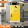 Gabinete Bajo de Acero Mesita de Noche Gabinete de Almacenamiento de Oficina con Cajón Debajo del Escritorio Gabinete Pequeño Gabinete Multifuncional con Cerradura Gabinete de Chapa Metálica