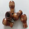 Atacado de Fábrica Pingente de Cortina Contas de Madeira Acessórios para Puxador de Persiana de Madeira Vaso de Madeira Contas de Cogumelo