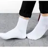 Meias de Cano Médio para Homens, Meias de Cano Médio Masculinas para Outono e Inverno, Meias de Cano Médio Cor Sólida, Meias Sociais