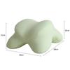Almohada Multifuncional para Siesta en la Oficina para Estudiantes para Dormir Almohada en Forma de U para la Hora del Almuerzo Almohada de Memoria para Dormir Boca Abajo