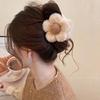 Pinza para el pelo de peluche, pinza grande para el pelo de otoño e invierno, pinza para la parte posterior de la cabeza de niña, pinza para el pelo de tiburón arena, pinza para el pelo, pinza para el pelo múltiple, accesorio para la cabeza