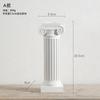 Candelabro de columna romana de resina nórdica, adorno de ángel, escultura para ventana, modelo de habitación, miniaccesorios de tiro, decoraciones suaves
