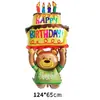 Fiesta de Cumpleaños Infantil Decoración Digital de Globos Suministros para Fiesta Día del Niño Diseño de Lugar para Fiesta de Cumpleaños Exterior