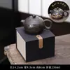 Tetera de Arcilla Morada con Segmento Dorado para Uso Doméstico, Olla Xishi, Olla para Conservar la Salud, Juego de Té Kung Fu Fengming, Tetera que Cambia de Color Sensible al Calor