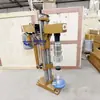Máquina Pequeña Semiautomática para Tapas de Rosca, Máquina Selladora de Tapas de Aluminio para Aceite de Oliva, Máquina Selladora de Botellas de Vidrio, Máquina Eléctrica para Tapas de Rosca