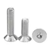 En Stock, Envío Inmediato: Tornillos de Acero Inoxidable 201, Tornillos de Cabeza Avellanada con Cuadrado Interior M2-M16, Tornillos de Cabeza Plana con Cuadrado Interior